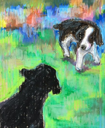 犬のいる風景　3